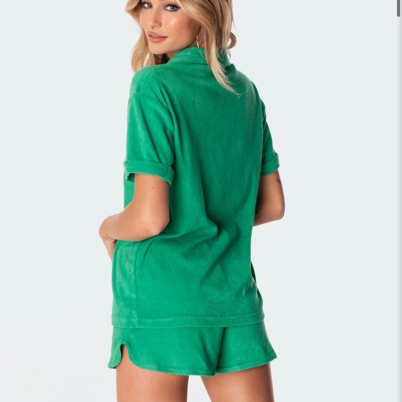 🤍 EDIKTED terry cloth set 🤍 - Picture 2 of 6